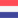 Flagge der Niederlande